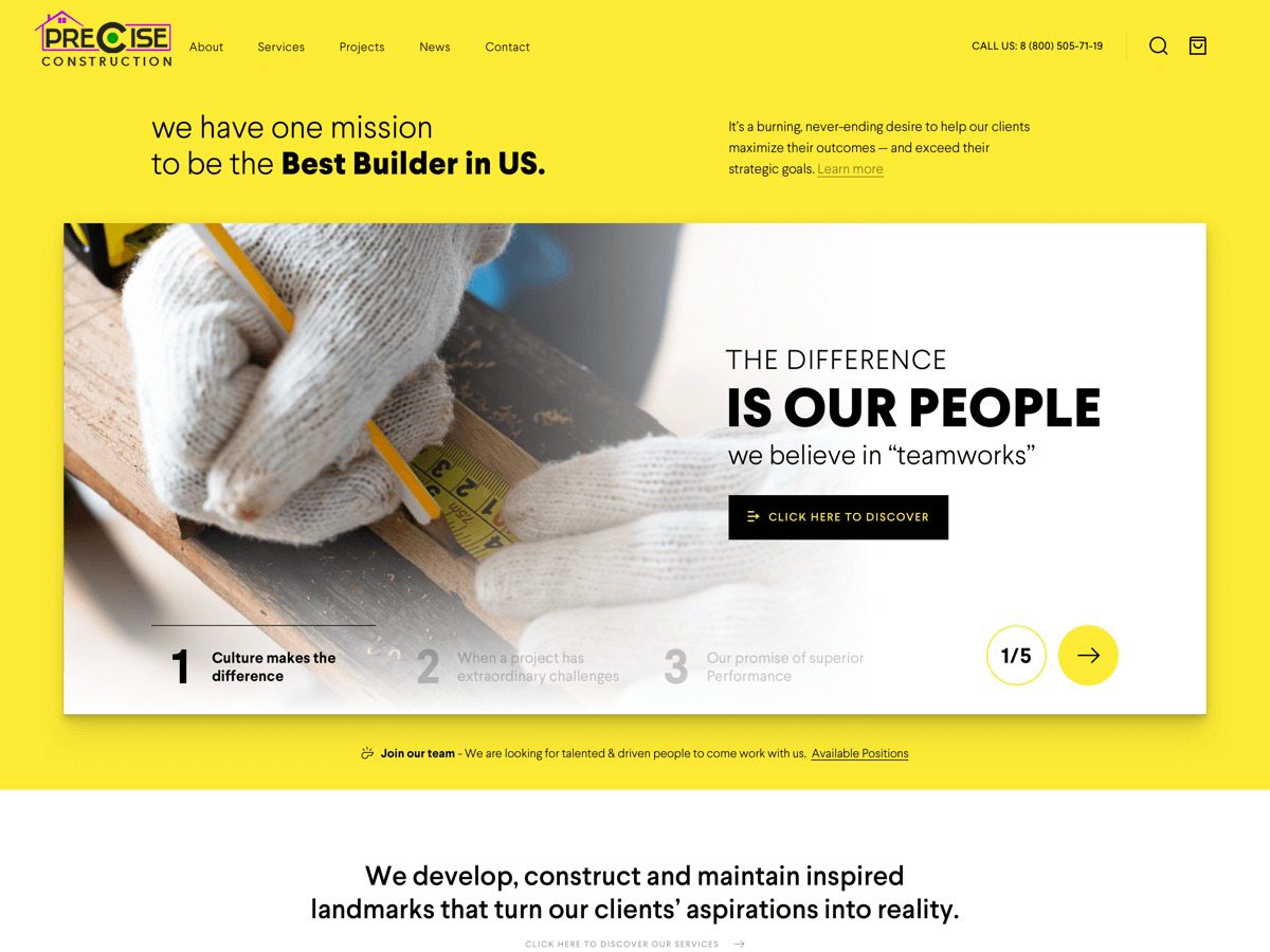 Precise Construction