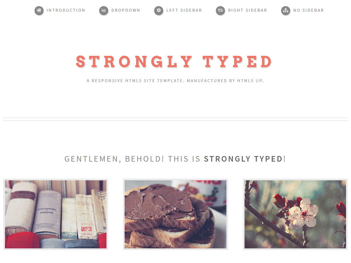 Strongly Typed