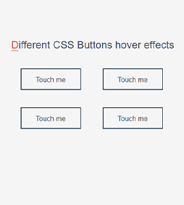 Button Hover Effects