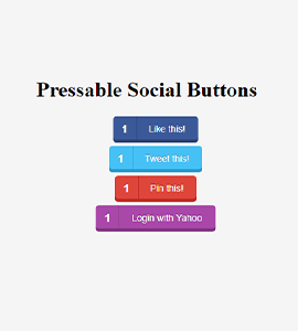 Pressable Buttons