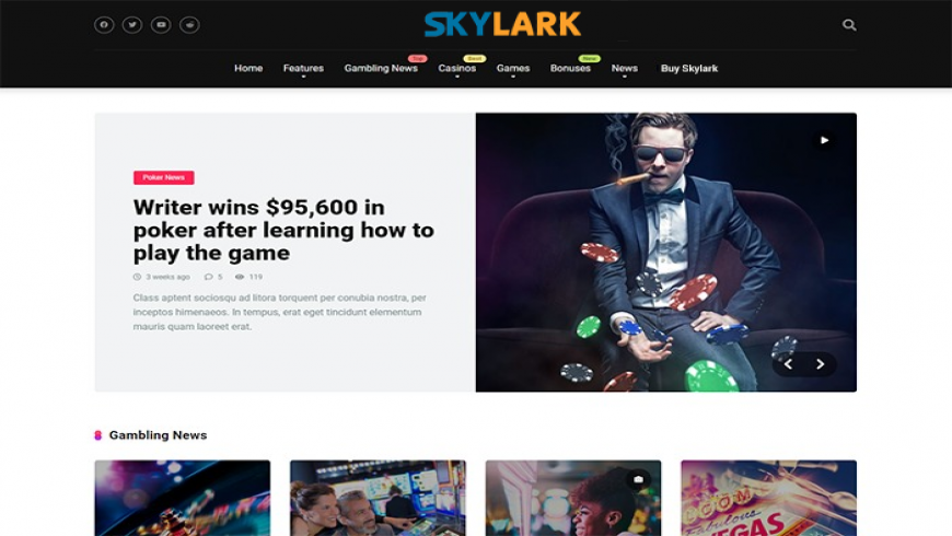 Skylark Theme