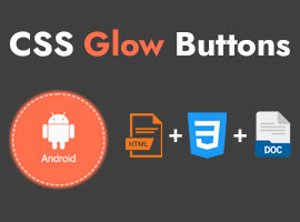 CSS Glow Buttons